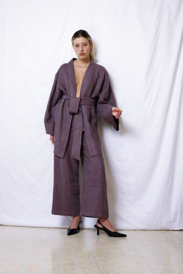 Tailleur modello kimono