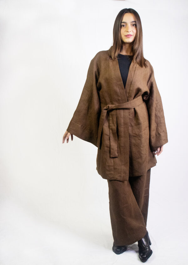 tailleur modello kimono